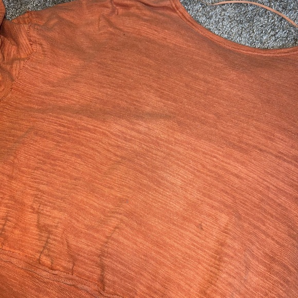 Free People 5 star sweet cinnamon tee Size XS OVERSIZED can fit medium - Picture 8 of 10